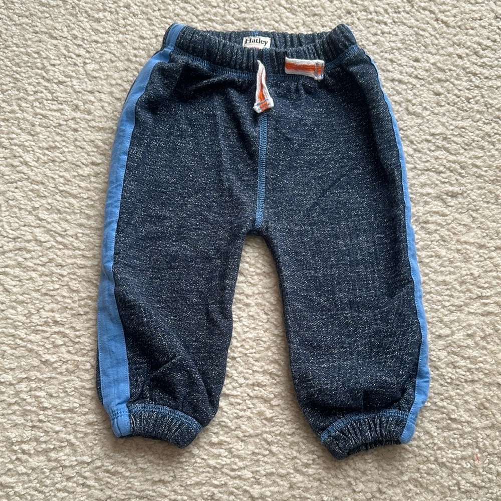 Hatley Kids Blue Jogger Pants